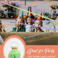 BATTIFE 20Pack Streamers Poppers - Colorful Hand Throw Confetti Poppers, No Mess Paper Crackers for Birthday Wedding Party Celeb