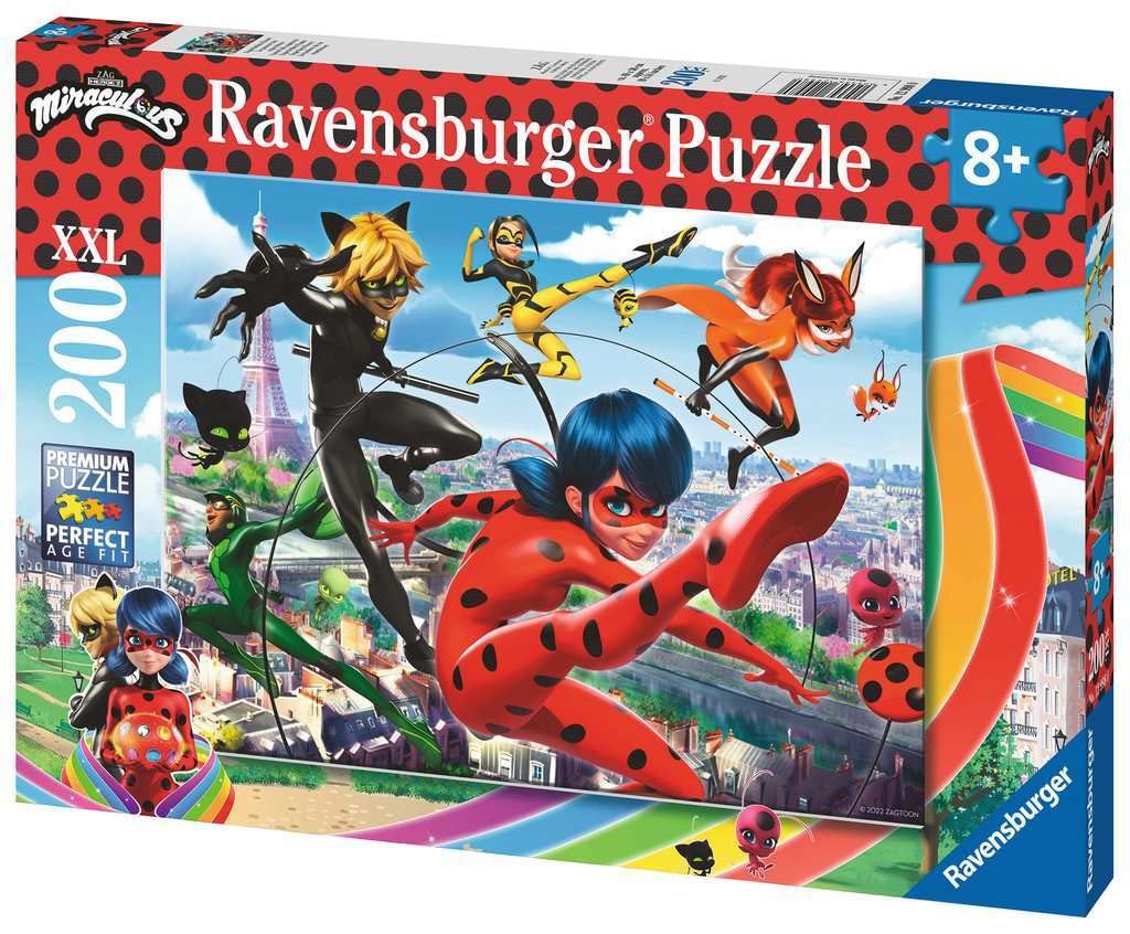 Ravensburger 200 Piece Jigsaw Puzzle for Kids, Yellow Cardboard, 49.3x36.2 cm, Model 12998, Age 8 Years and Up
