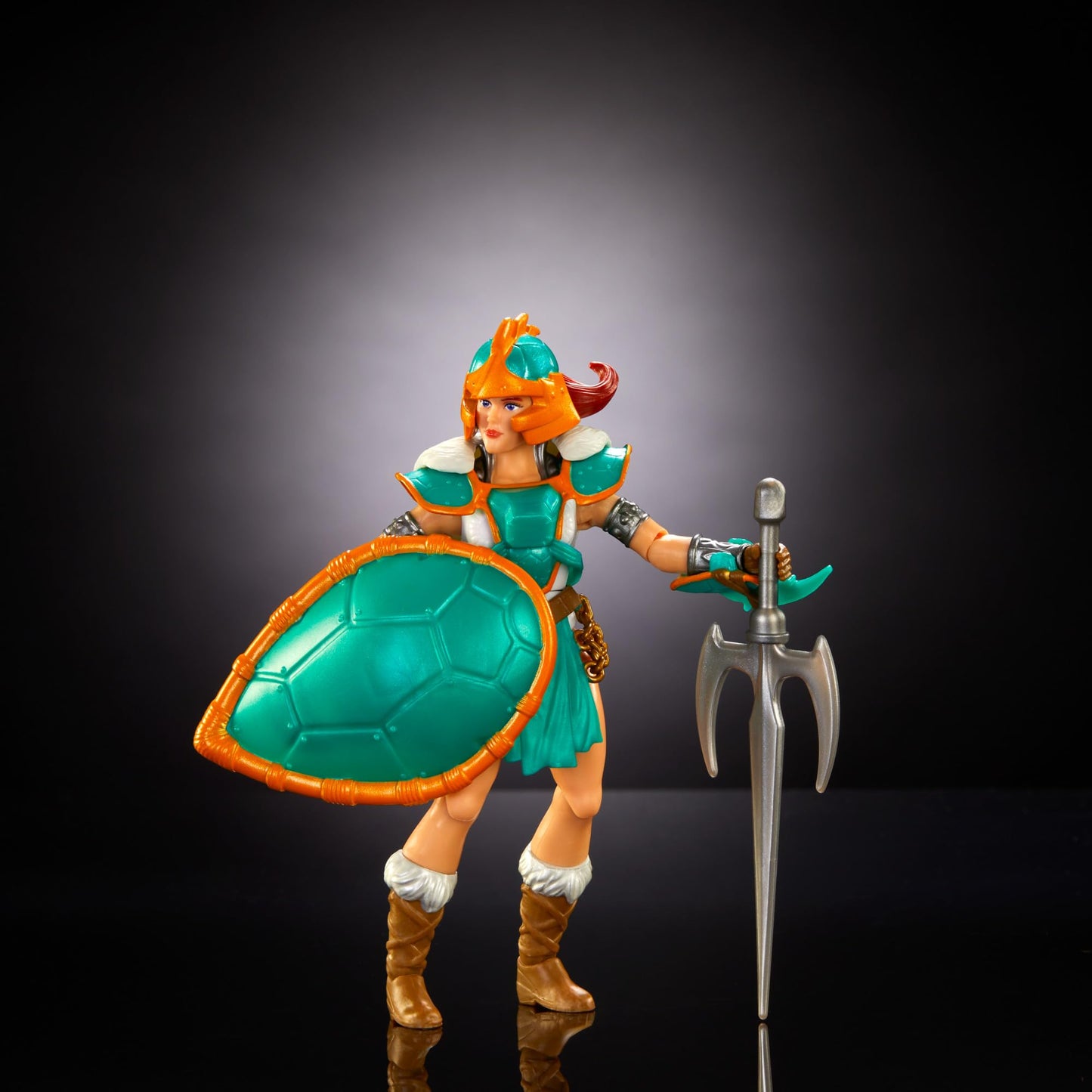 Masters of the Universe Mattel Origins Turtles of Grayskull Action Figure & Accessories  Teela Collectible Toy with 16 Joints  TMNT & Motu Crossover