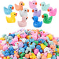 GliSun 220 Pieces Mini Resin Ducks Tiny Duck for Garden Micro Landscape Ornament Dollhouse Prank Christmas Falloween Birthday Pa