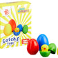 Intra Kids Colorful Egg Catch & Stack Toy  5Piece Multicolor Educational Eggs With Surprise Duck Inside  Fun Early Learning S