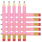 Vusnud 50Pcs - Baby Shower Sharpened Half Pencils With Erasers, Pre-Sharpened Pencils For Baby Shower Games, 4 Inches