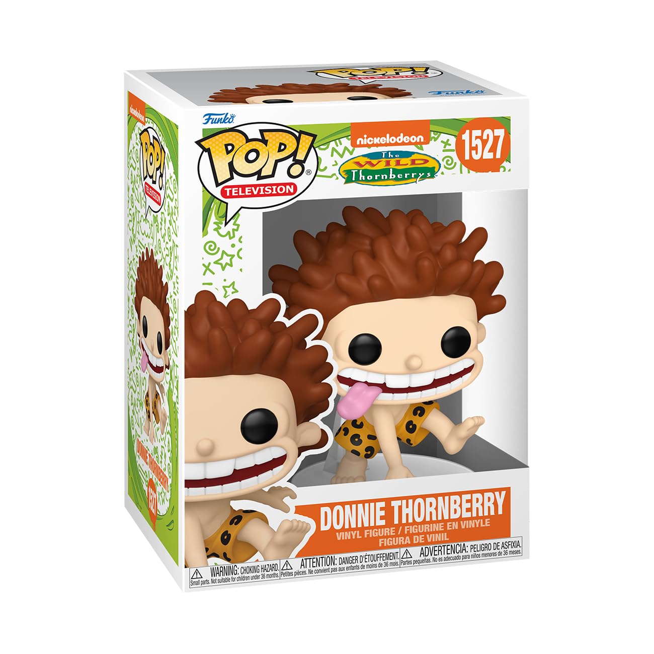 Funko Pop! Tv: Nick Rewind - Donnie Thornberry - Nickelodeon Slime - Collectable Vinyl Figure - Gift Idea - Official Merchandise - For Kids & Adults - Ad Icons Fans - Model Figure For Collectors