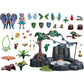 Playmobil Adventures of Ayuma Spring Ceremony Playset, Model 70808, Green/Brown/Gray, Plastic