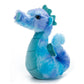 The Petting Zoo Seahorse Stuffed Animal Plushie, Gifts For Kids, Scoopz Sealife Animals, Seahorse Plush Toy, 8 Inches