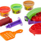 Play-Doh Kitchen Creations Taco Time Play Food Set for Kids 3 Years and Up with 4 Non-Toxic Colors
