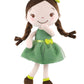 GAGAKU Soft Plush Baby Doll for Girls (12 ) - My First Baby Doll Gift for Girls  Toddlers & Infants  Machine Washable Rag Doll Toy - Forest Girl