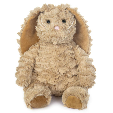 My Oli Stuffed Bunny Animal 11In Plush Rabbit With Floppy Ear Bedtime Friend Soft Toy Gifts For Girls Boys Kids, Brown