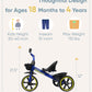 Kriddo Kids Tricycles Age 24 Month To 5 Years, Toddler Kids Trike For 2.5 To 5 Year Old, Gift Toddler Tricycles For 2 - 4 Year O