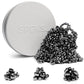 Speks Crags Ferrite Putty | 1 000+ Ferrite Stones in a Tin  Fidget Toy for mature-themeds & Teens 14+  Desk Toy for Office  Christmas Gift  Holiday Stocking Stuffer  Stress Relief | White  Large