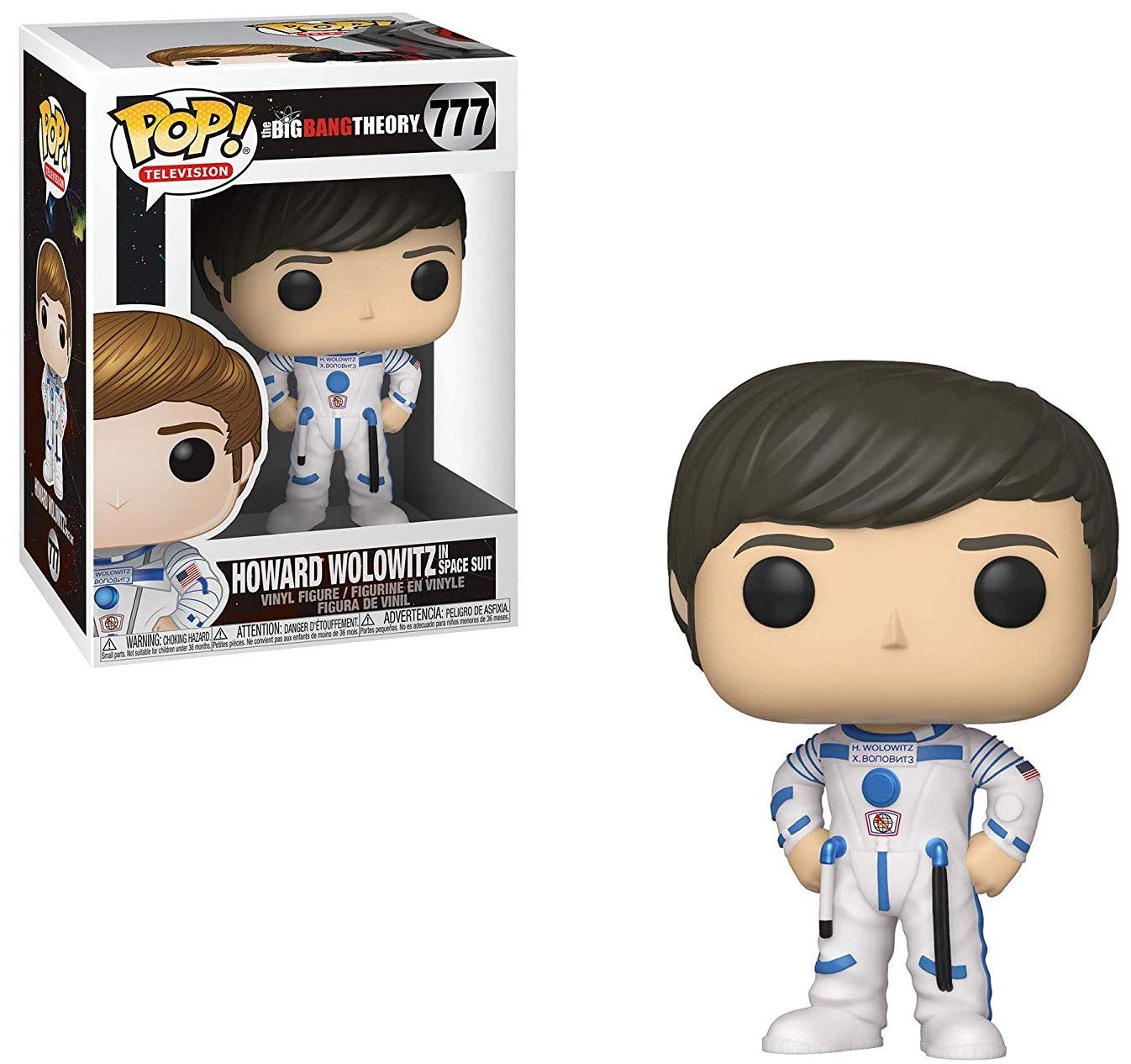 Funko Tv: Big Bang Theory - Howard Wolowitz Pop! Vinyl Figure (Includes Compatible Pop Box Protector Case)