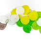 Eblliwsm 100Pcs 260Q Green Magic Long Balloon Decoration Shopping Mall Activities, Party Decoration, Parent-Child Activities. No