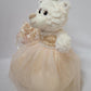 Kinnex Collections Since 1997 12' Quince Anos Quinceanera Last Doll Teddy Bear With Dress (Centerpiece) ~ Arc09831-34 (Champane)