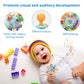 Accevo Baby Teething Toys Silicone Baby Teether Toys For 6-12 Months Chew Toys For Sucking Needs, Baby Teether For Soothing Sore