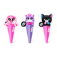 Coco Surprise Neon (Random 3 Pack) by ZURU Randomly Assorted Animal Plush Toys with Baby Collectible Pencil Topper Character Toy