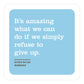 Knock Knock Crush Your Goals Inner-Truth Deck Inspiring Quote Cards Deck, 40 Affirmation Cards & Motivational Gifts, 4.25 X 4.25-Inches