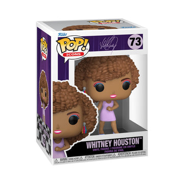Funko Pop! Icons Whitney Houston Figure - Vinyl, Multicolor, One Size, Model 60932