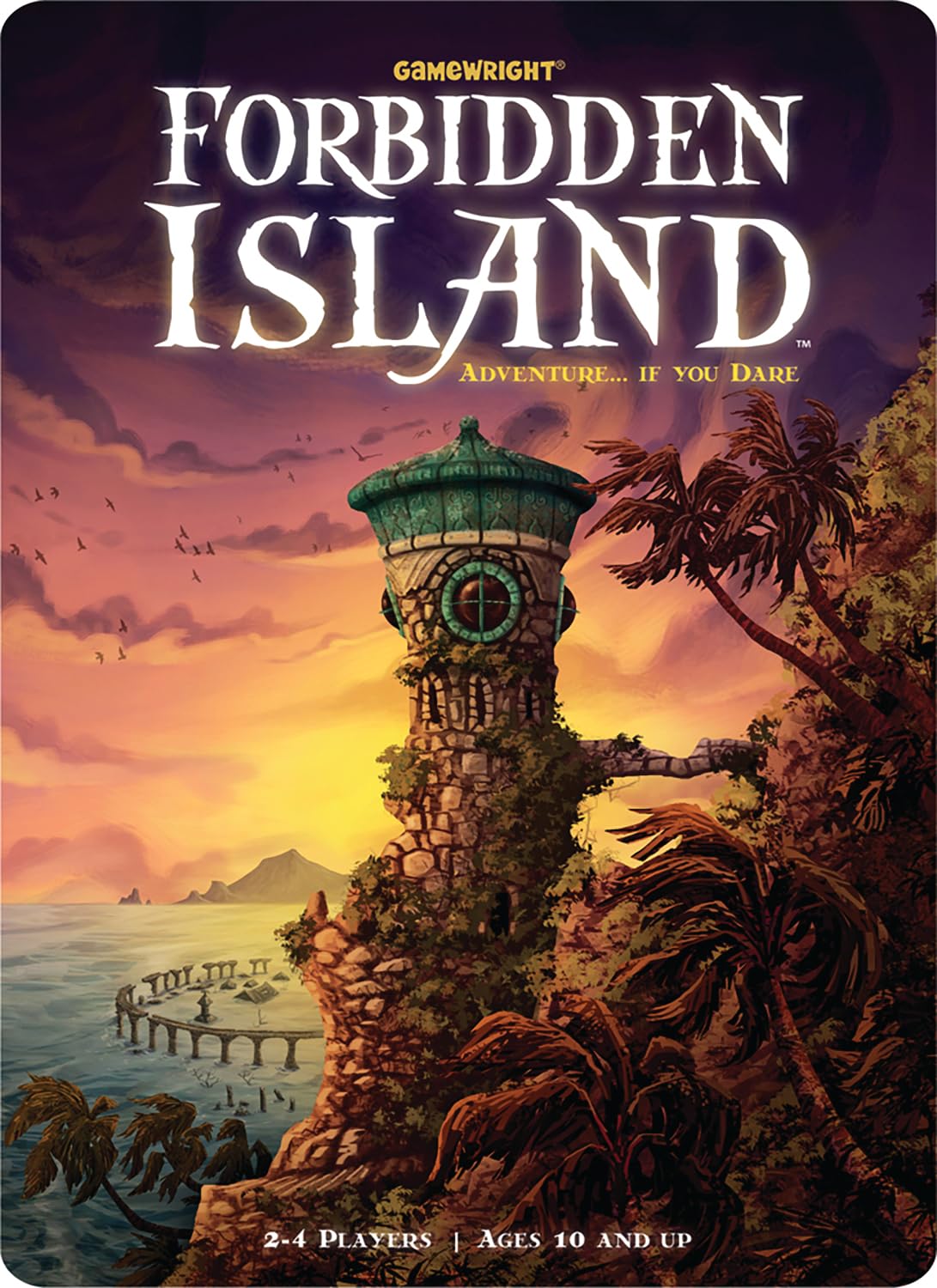 Forbidden Island - The Cooperative Strategy Survival Island Board Game 2-4 players