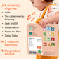 Cali'S Books Love Nursery Rhymes Musical Book Usb-C Rechargeable