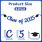 Class Of 2024 Banner, 2024 Graduation Party Decorations, Congrats Grad 2024 Bunting Sign, We Are So Proud Of You Banner, Congrat