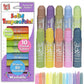Kwik Stix Solid Tempera Paint Sticks, 10 Pastel Colors, Washable Paint Sticks for Kids, Super Quick Drying, Non-Toxic, Allergen 