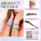 16 Set Friendship Bracelet Party Favors Braided Friendship Bracelets With Cards Adjustable Woven Friendship Bracelets Handmade B