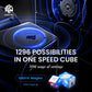 Bukefuno Gan 14 Maglev Uv 3X3 Magnetic Magic Cube Speed Puzzle Gan14 Maglev Uv 3X3 Stickerless Cube Magic Gan14 M Uv 3X3X3 Gans 56Mm Cubes 2023 Flagship (Uv Coated Glossy)
