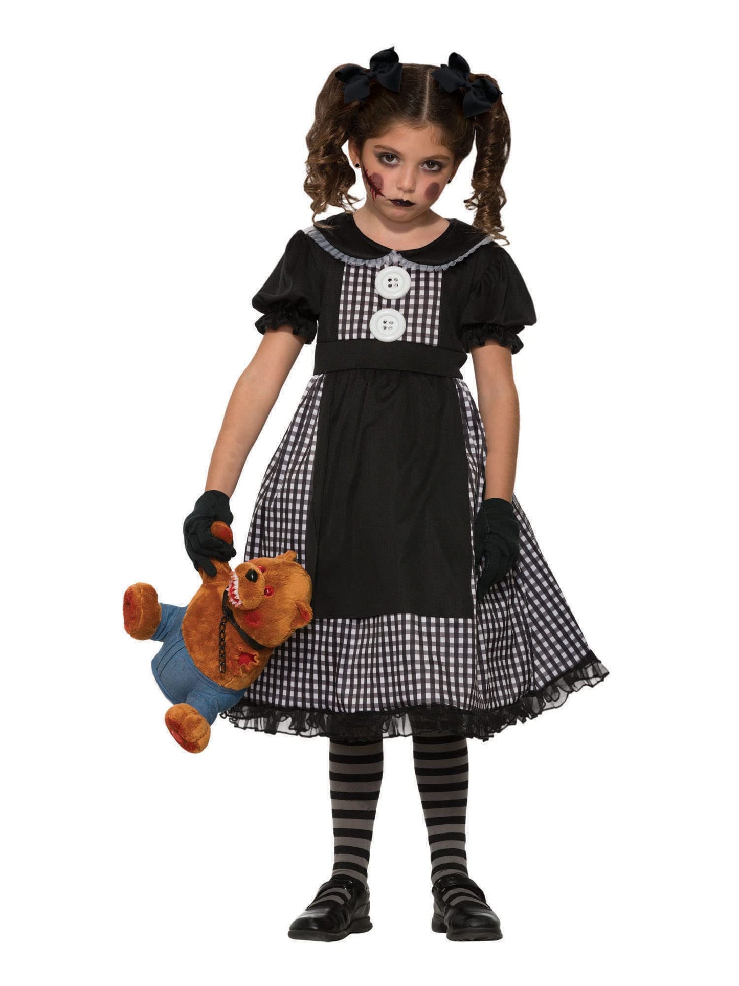 Rubies  407284 Girls Dark Rag Doll Child Costume  Large 12-14