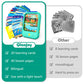 Kids Learning Tablet Educational Learning Pad For Toddlers 2-5 To Learn Alphabets, Numbers, Foods, Time, Music, Vehicles,Jurassi
