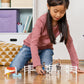 Schleich Horse Club Mia's Vaulting Set - 18 Piece PVC Play Set for Kids, Multi, Model 42443