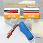 Kbt 2Pack 3.7V 800Mah 10C High Drain Li-Ion Rechargeable Battery With Jst 2Pin Connector & Usb Charging Cable For Rc Car Toy Rc