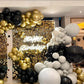 Kalor 12 Inch Metallic Gold Balloons, 50 Pcs Latex Helium Metallic Balloons For Kid'S Birthday Party, Baby Shower, Wedding, Graduate Party Decorations