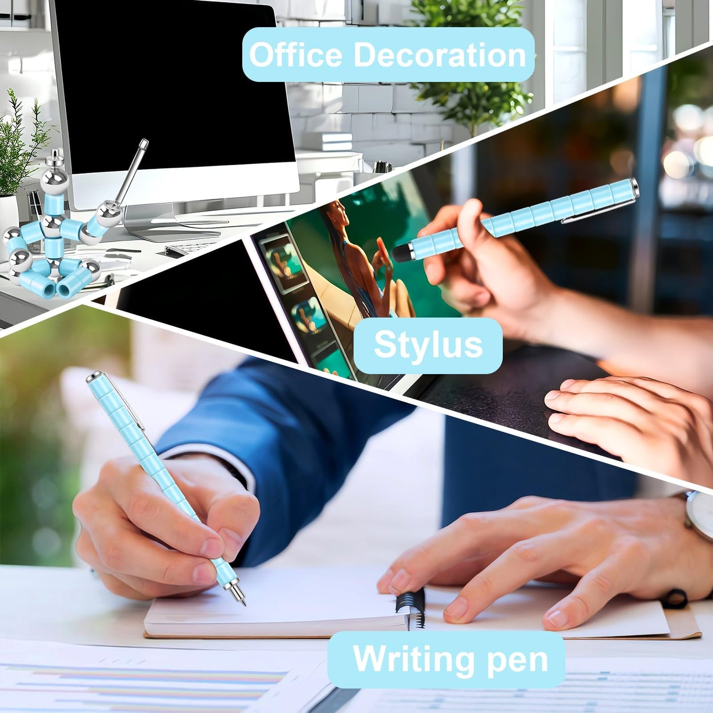 Fidget Pen Teen Girl Stuff - Toys For Kids 8-12-16 - High School Graduation Gifts For Her- Cool Office Gadgets For Desk - Stocking Stuffers For Women - Funny Teenage Gifts - Games For mature-themeds Teenage