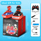 MEDMHSMA Spider Remote Control Bumper Car Set of 2, Mini RC Car with Light & Sound Effect 360 Rotating Spider Figures Bump and E