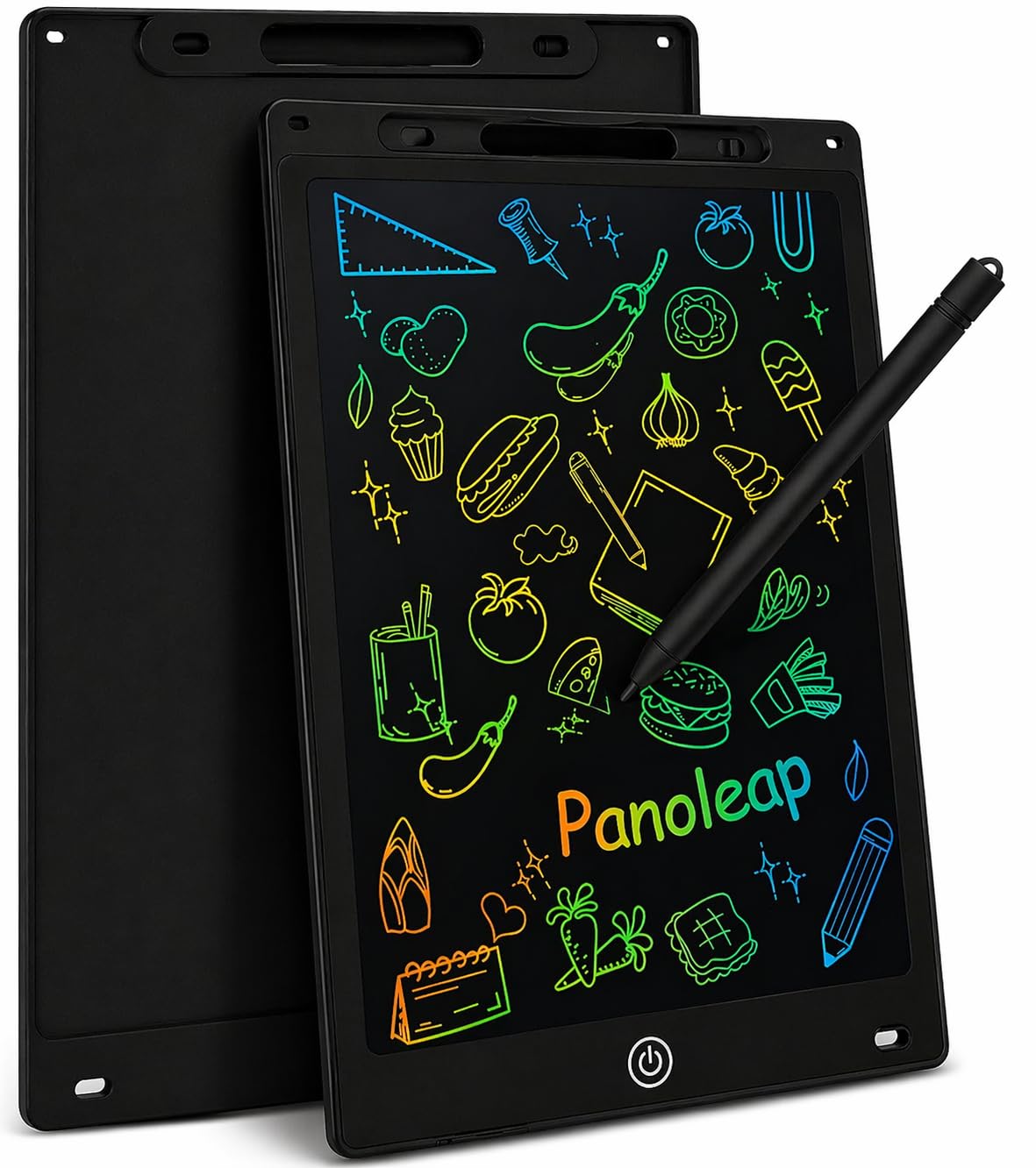 12 Inch LCD Writing Tablet for Kids | Reusable Doodle Board with Stylus Pen, One Touch Erase & Screen Lock | Educational Drawing