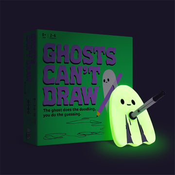 Big Potato Board Game - Ghosts Can't Draw, Fun Halloween Game for Kids & Adults, Model GCDO1US