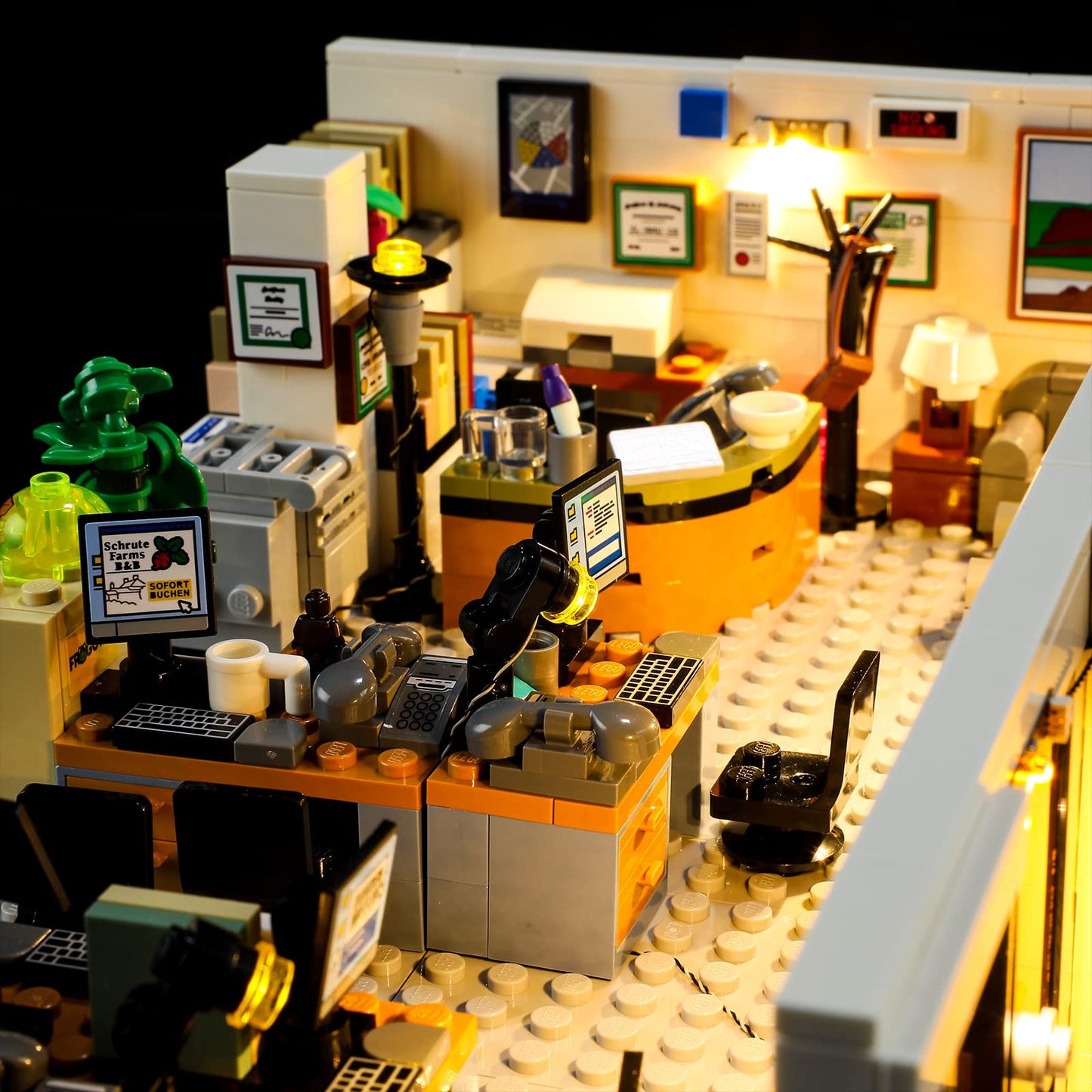 Briksmax Led Lighting Kit For Lego-21336 The Office - Compatible With Lego Ideas Building Blocks Model- Not Include Lego Set
