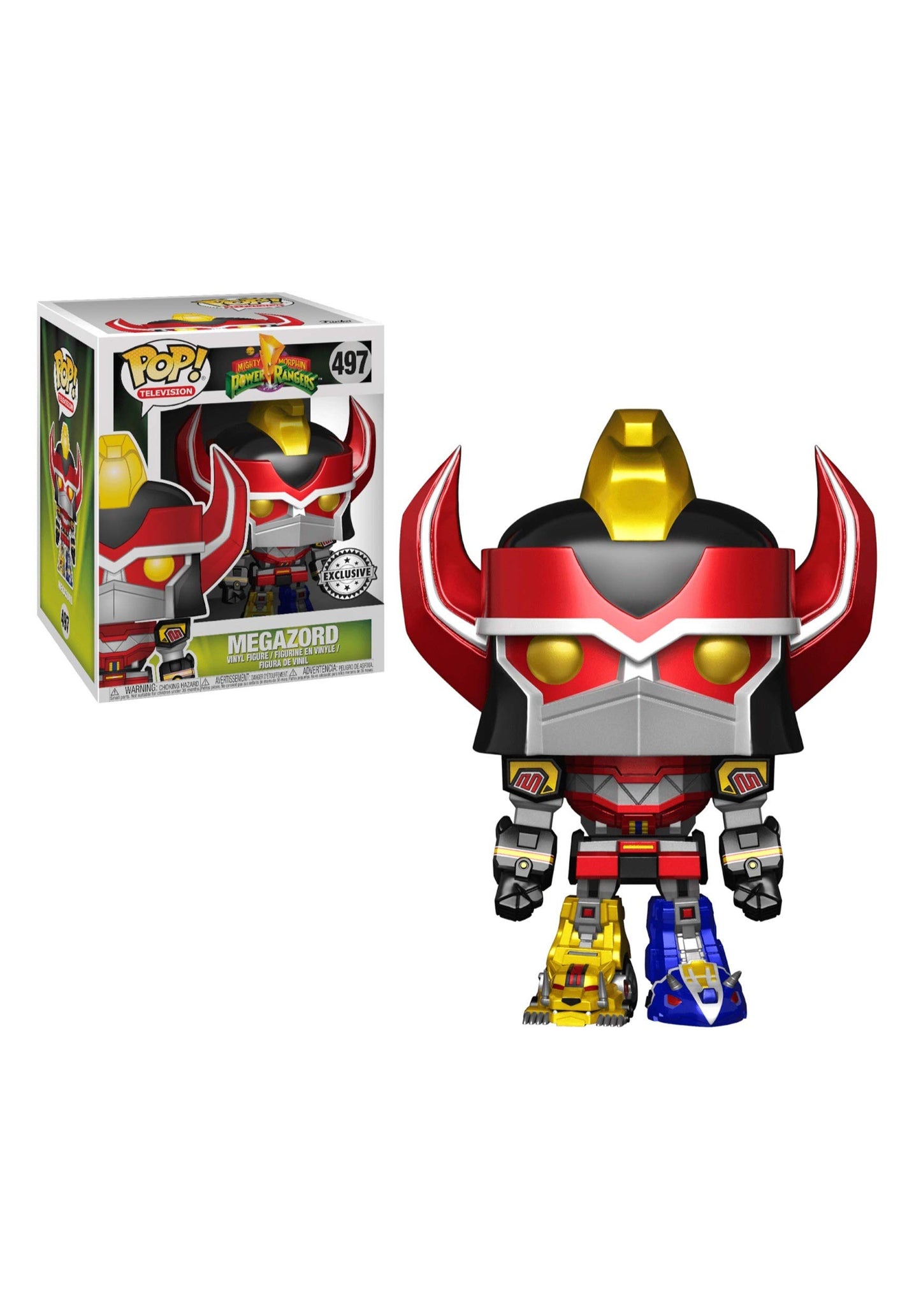 Funko 44448 Power Rangers Megazord, Multi