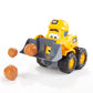 CAT Construction Toys, Front Loader Toy - Interactive Forward & Back Motion, Lights & Sounds, Animated Face - Batteries & Play R