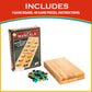 Classic Mancala - Fun Board Game For Friends And Family - Timeless Strategy Game