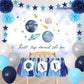 First Trip Around The Sun Birthday Decorations Space Theme 1St Birthday Banner Outer Space Birthday High Chair First Birthday De