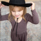 Little Adventures Costume Cowboy and Cowgirl Felt Hats (Black)