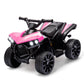 6V Ride On Toy, Kids Atv 4 Wheeler With 1.8Mph Max Speed, Wear-Resistant Wheels, Music & Foot Pedal, Electric Quad Car For Kids