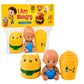 DZLING Squeeze Soft Slow Rising Squishy Food Toy Pack of 3 (Random Colour)