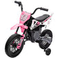 Forever Source 12V Kids Motorcycle w/Treaded Tires, 3.1mph Top Speed, Kids Motorcycle w/Training Wheels, Music, Bluetooth, Sprin