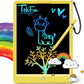 TEKFUN Toys for Girls Boys 10IN LCD Writing Tablet, Magic Doodle Board with Anti-Lost Stylus, Mess Free Coloring for Toddlers Dr