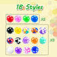 50Pcs Stress Balls, Squishy Squeeze Balls Bulk, Small Squeeze Balls For Adults Stress Relief, Party Favors, Birthday Gift
