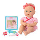 Baby Sweetheart Medical Time 12" Soft-Body Newborn Doll with Accessories, Multicolor, Model BG7005Z, Polyester Material