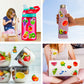 Fruit Stickers, 100 Pcs Cute Fruits Stickers For Kids, Colorful Vsco Waterproof Stickers For Water Bottle Scooter Luggage Laptop