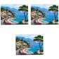 Hasthip Diy Digital Painting By Numbers Kit Unframed Mediterranean Style On Canvas For Drawing Learning As Described Multicolour